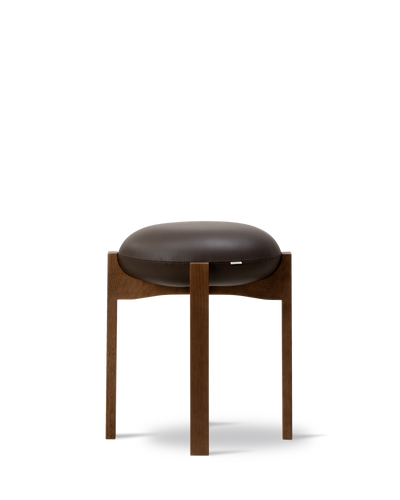 Pioneer Stool Low - Smoke Oak Lacquered