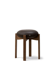 Pioneer Stool Low - Smoke Oak Lacquered