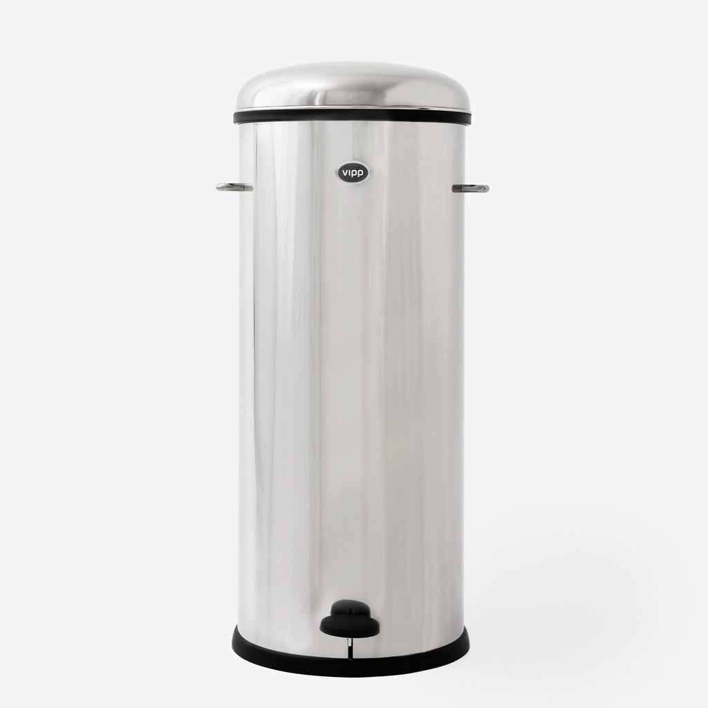 Vipp17 Pedal Bin - Stainless Steel - 30L