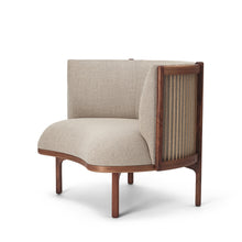 RF1904 Sideways Lounge Chair Walnut Base