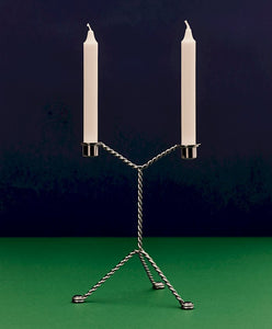 Wire Candleholder - Green