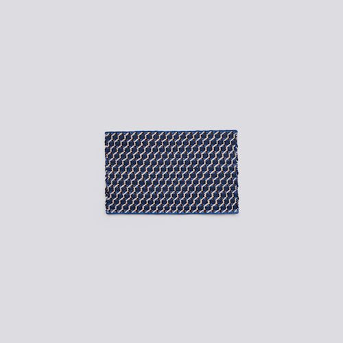 Channel Rug - 50 x 80 Blue, White