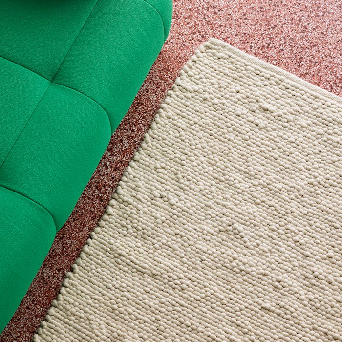 Peas Random Rug -170x240cm- Cream