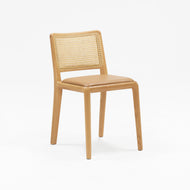 Boardwalk Chair Rattan B UPH S Light Oak