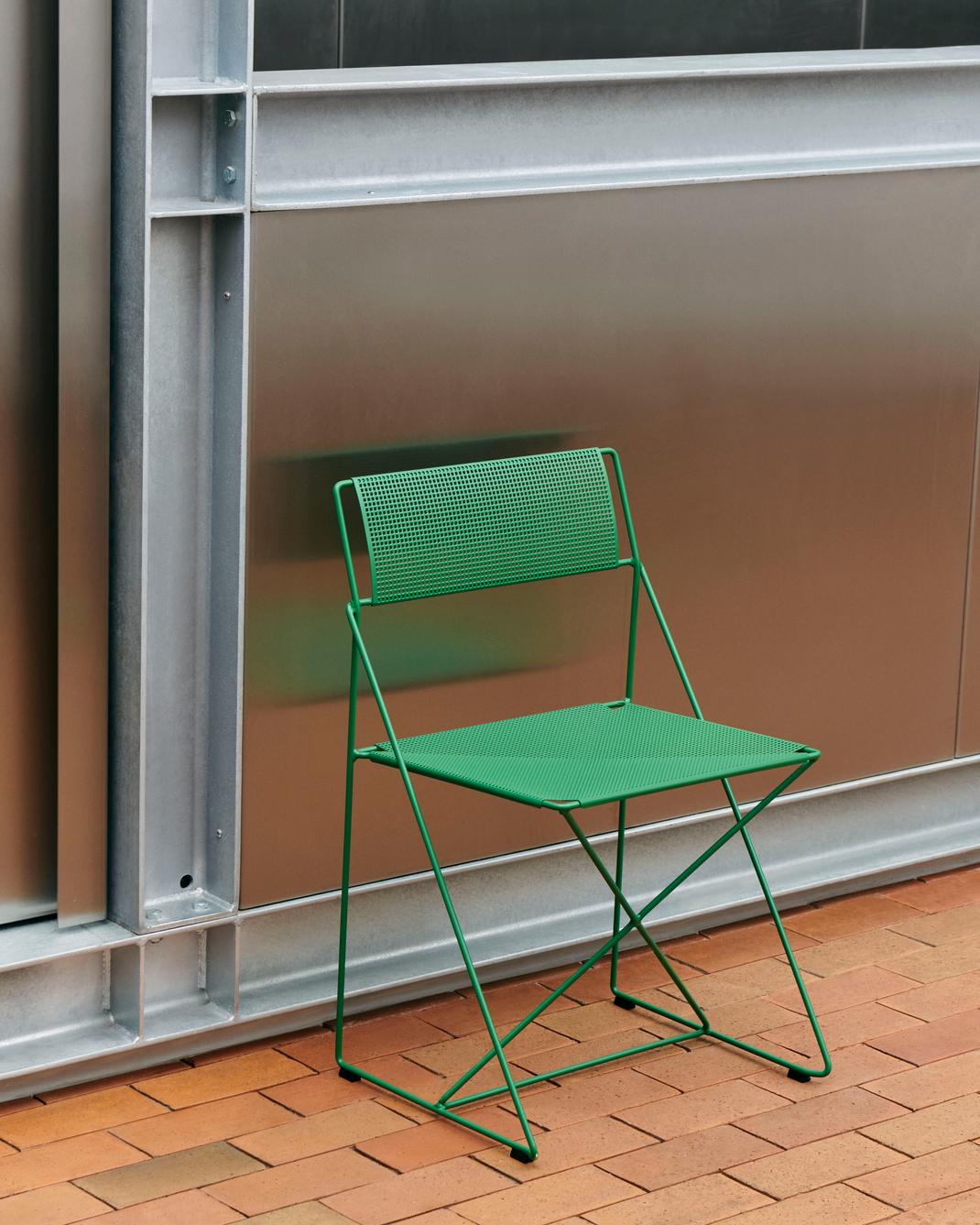 X-Line Indoor Chair, Powder coated Seat