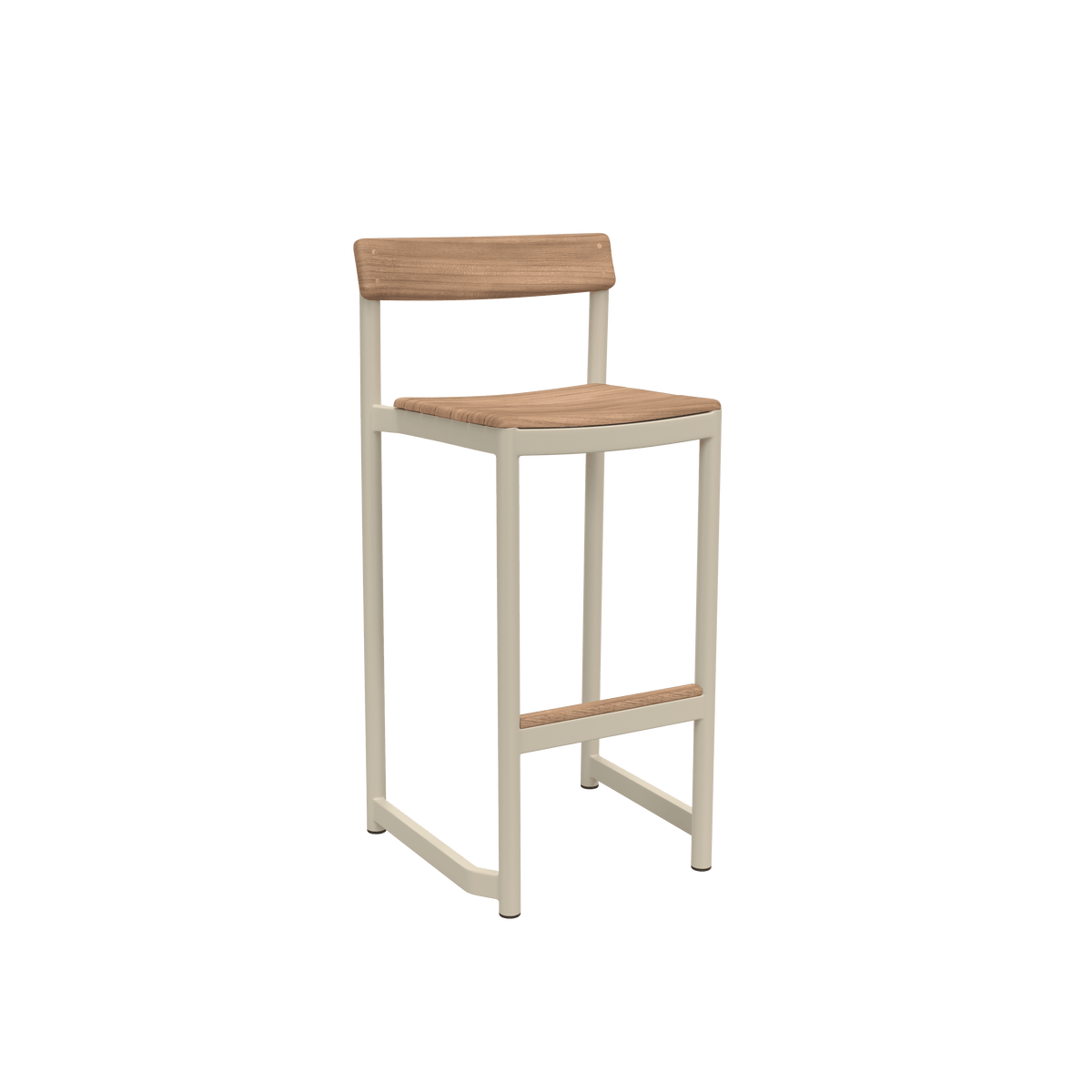 Pelagus Bar Stool 77 cm, Light Ivory