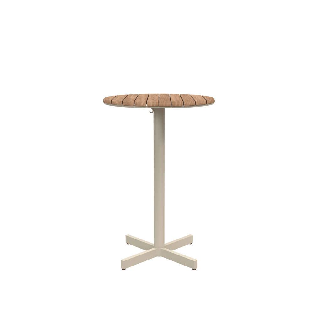 Pelagus Bar Table High H105, Light Ivory