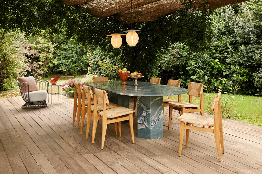 Epic Outdoor Dining - Elliptical, Green
