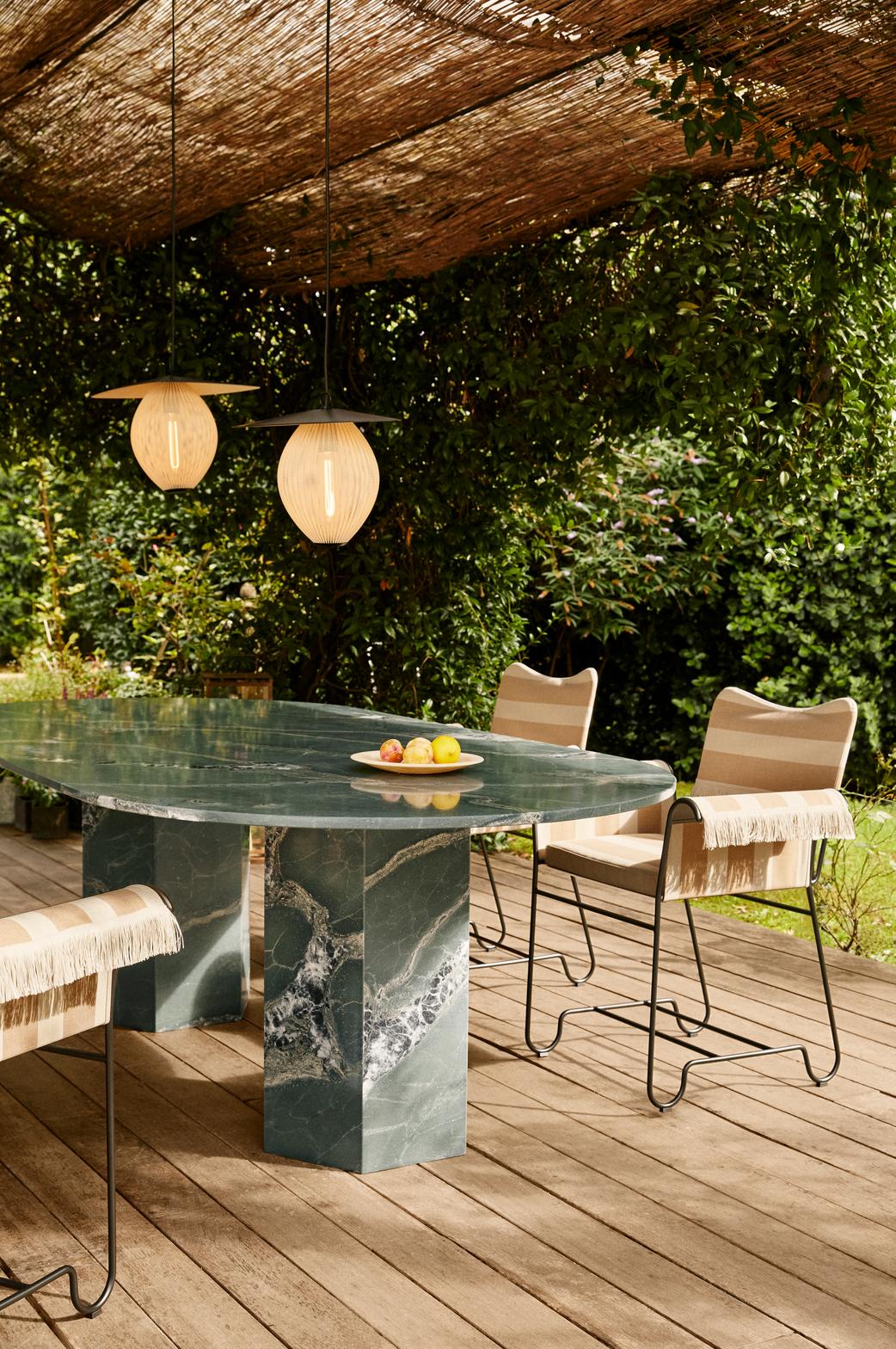 Epic Outdoor Dining - Elliptical, Green