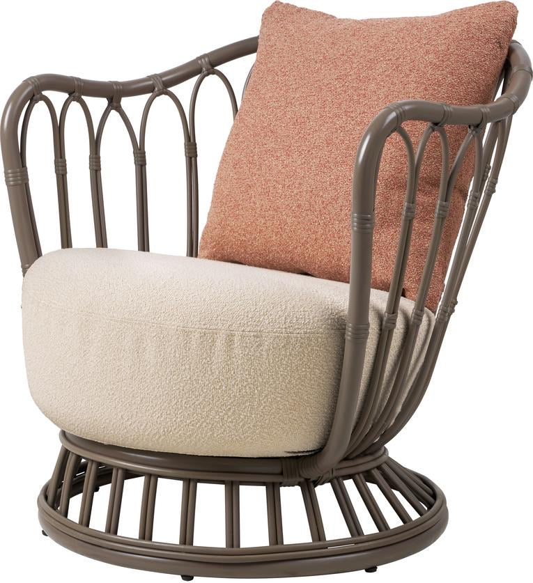 Grace Outdoor Lounge Chair M Gray Grp A