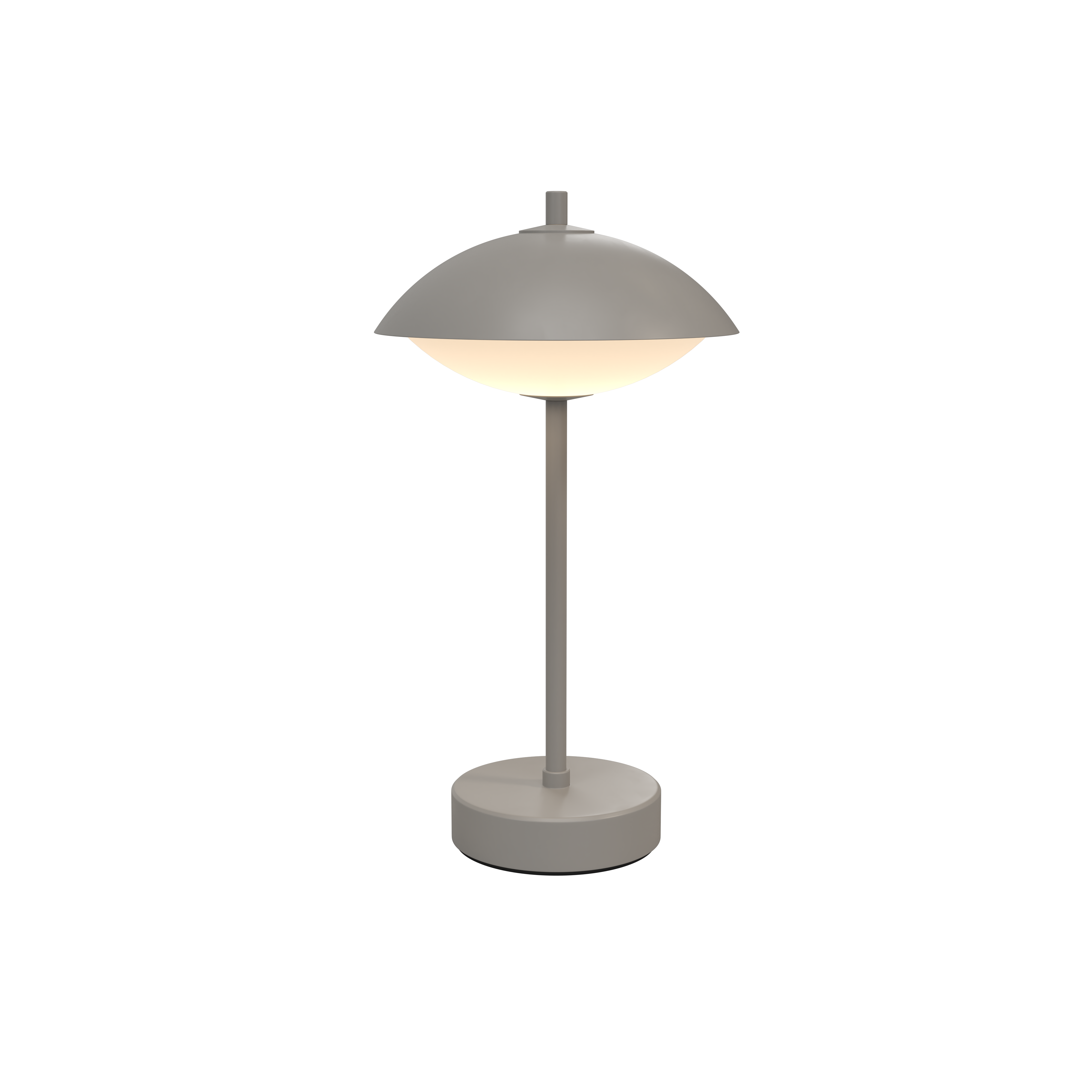 Clam Portable Lamp - Nine Grey