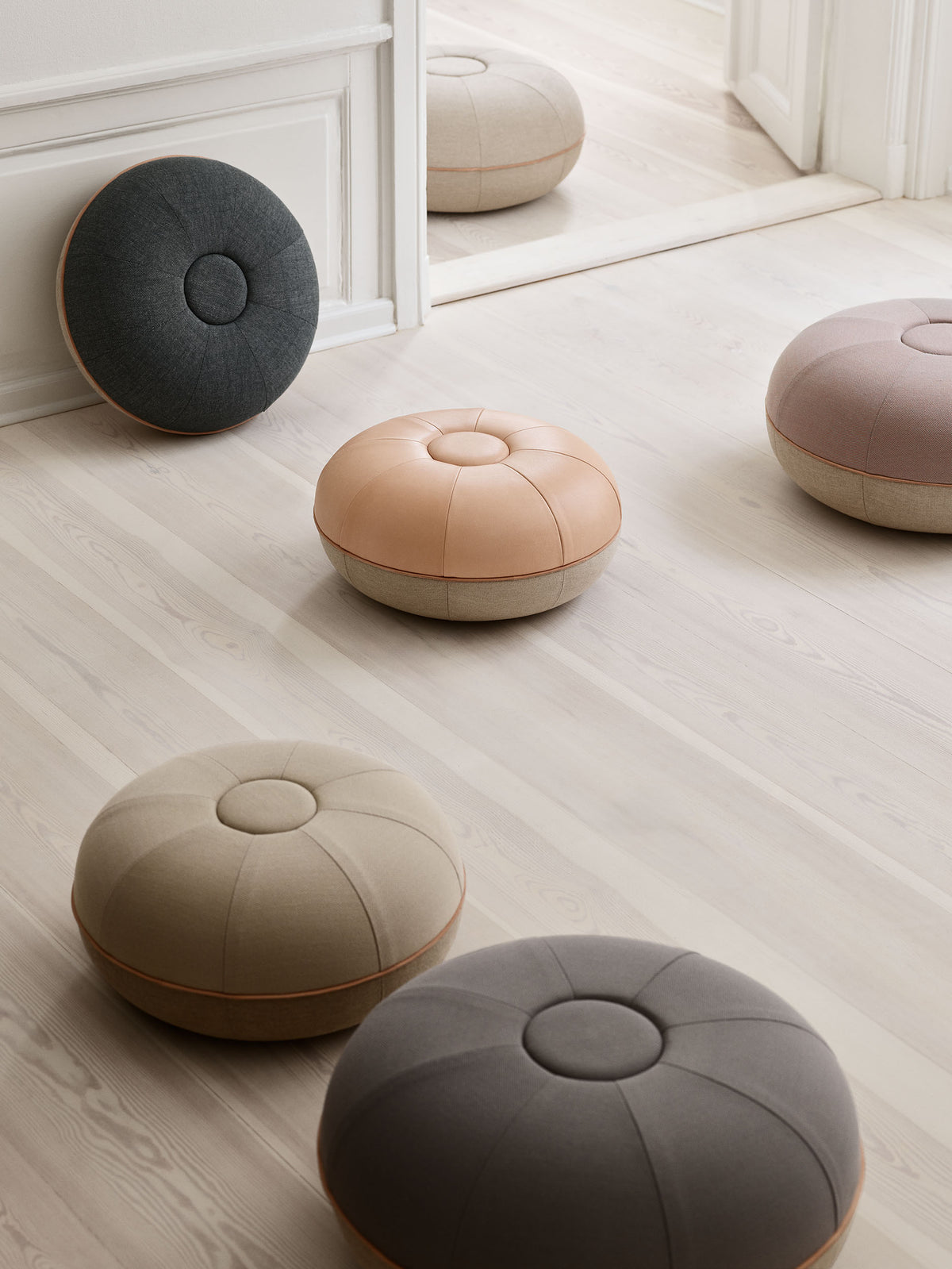 Pouf Small - Steel Grey