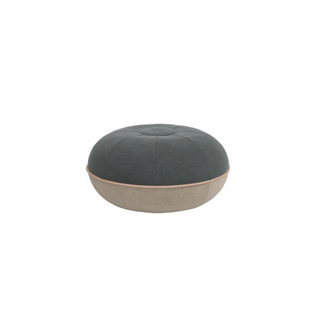 Pouf Small Steel Grey
