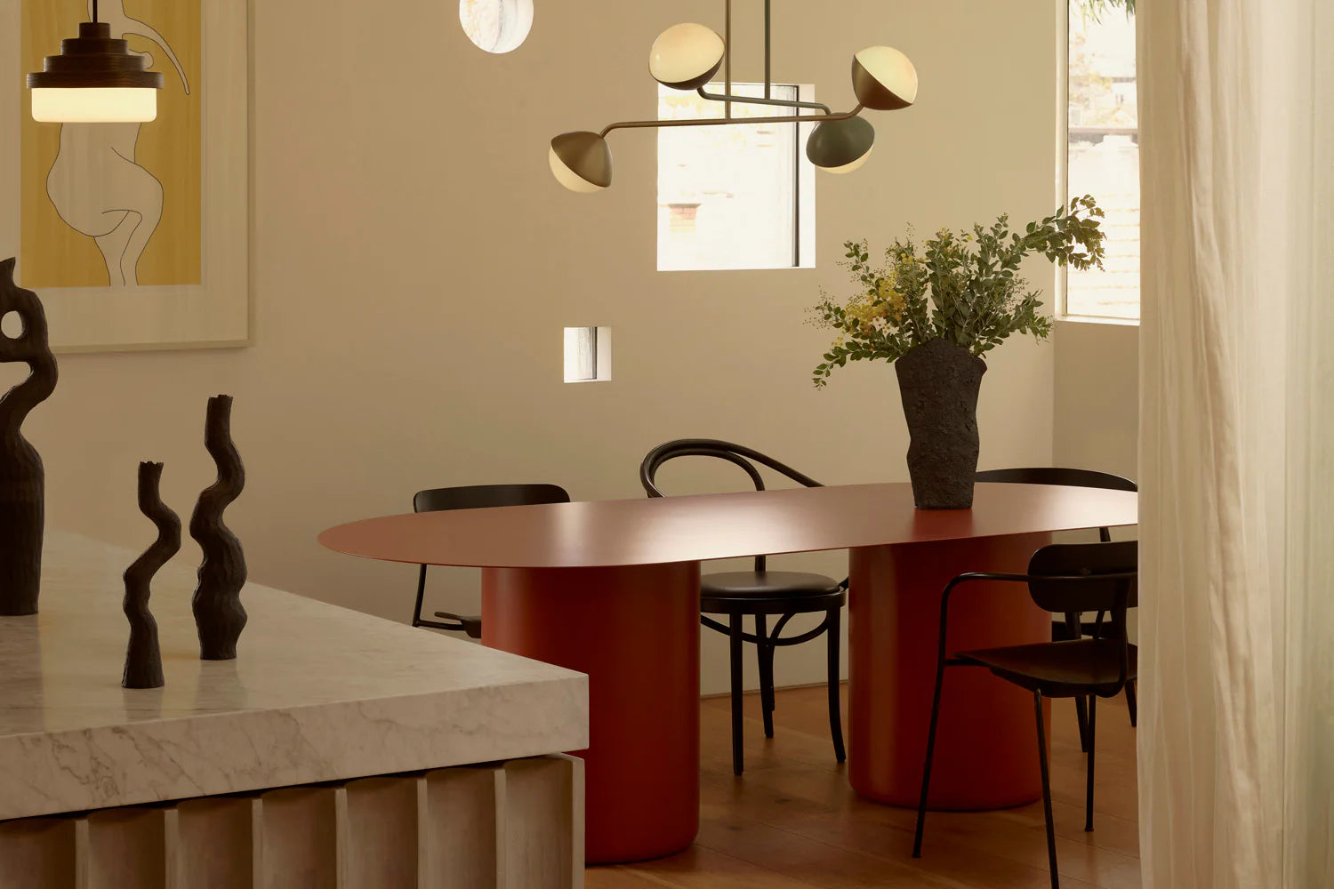 Sequence Oval Dining Table - Indoor