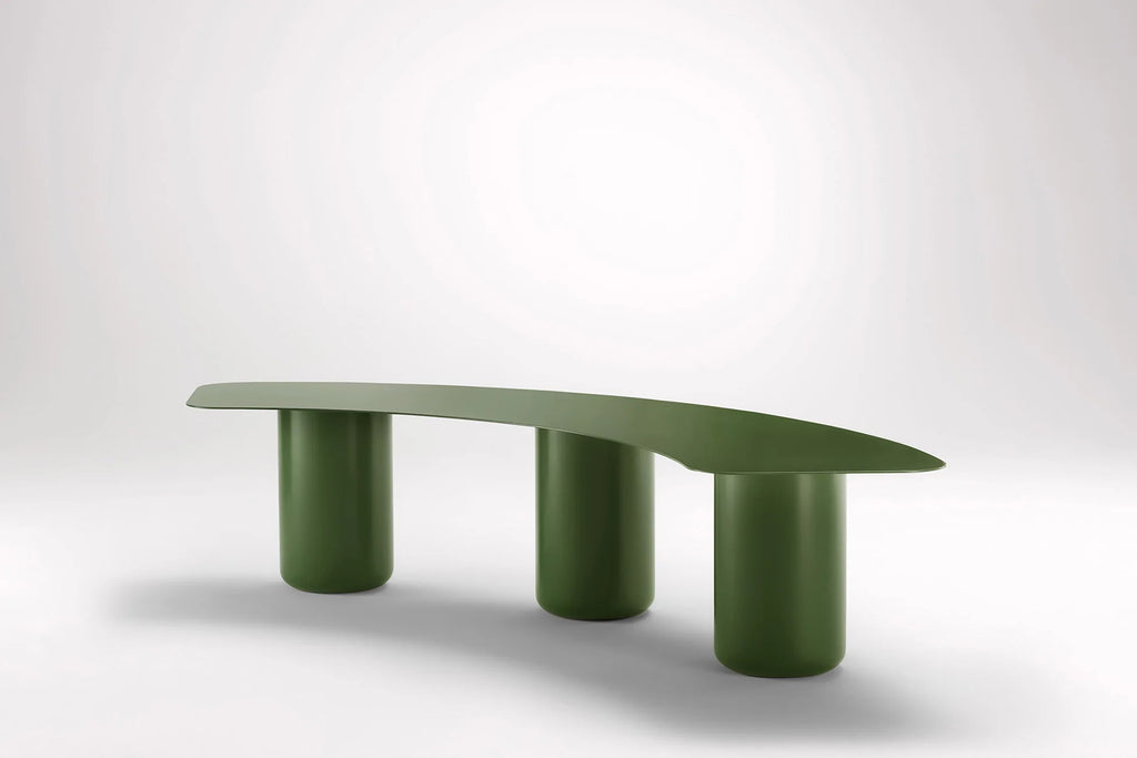 Sequence Curved Bench Large - Outdoor