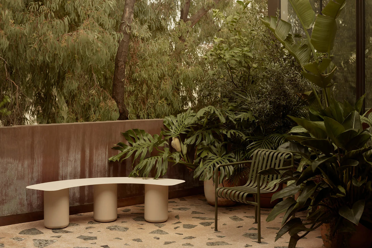 Sequence Curved Bench Large - Outdoor