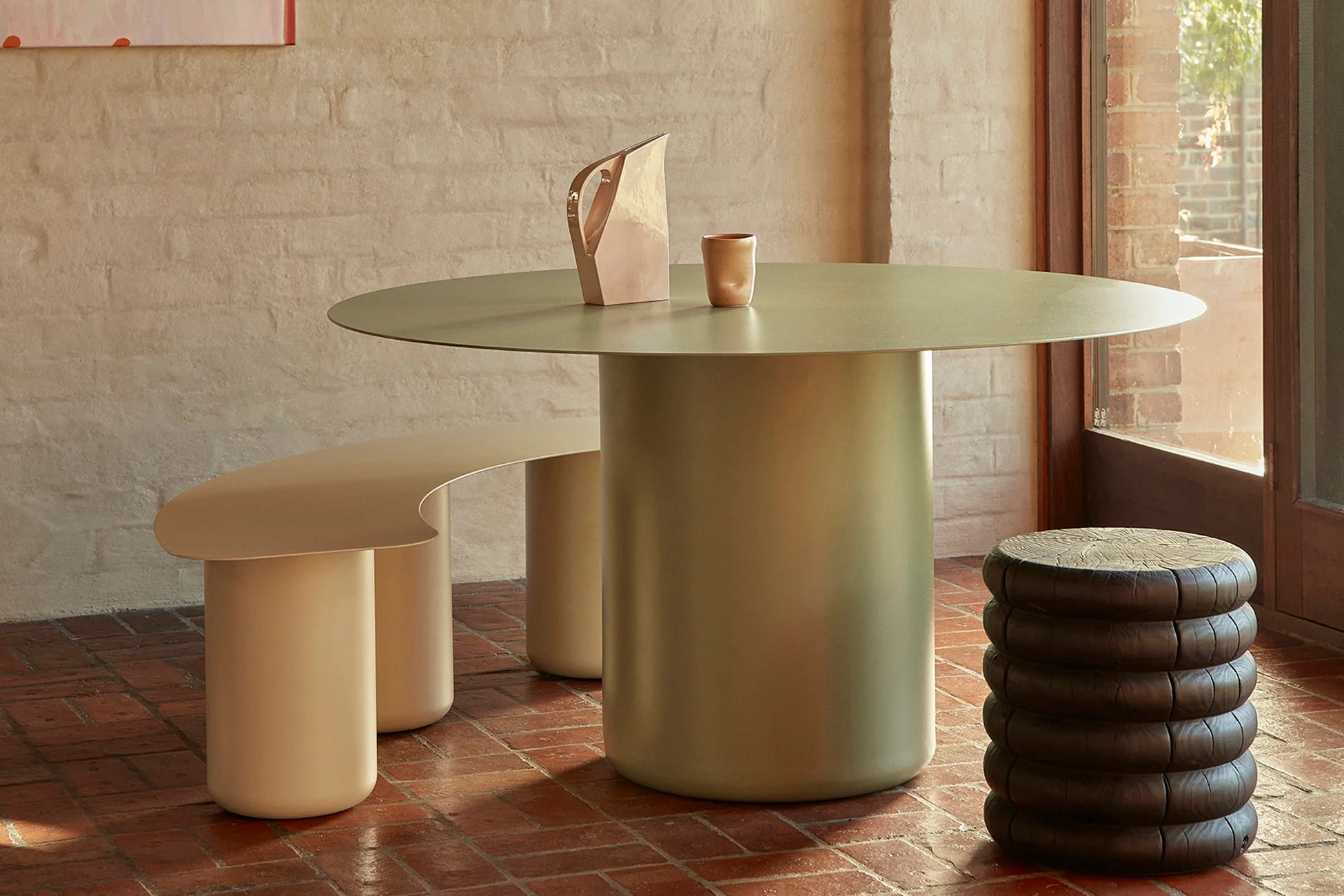 Sequence Curved Bench Large - Outdoor