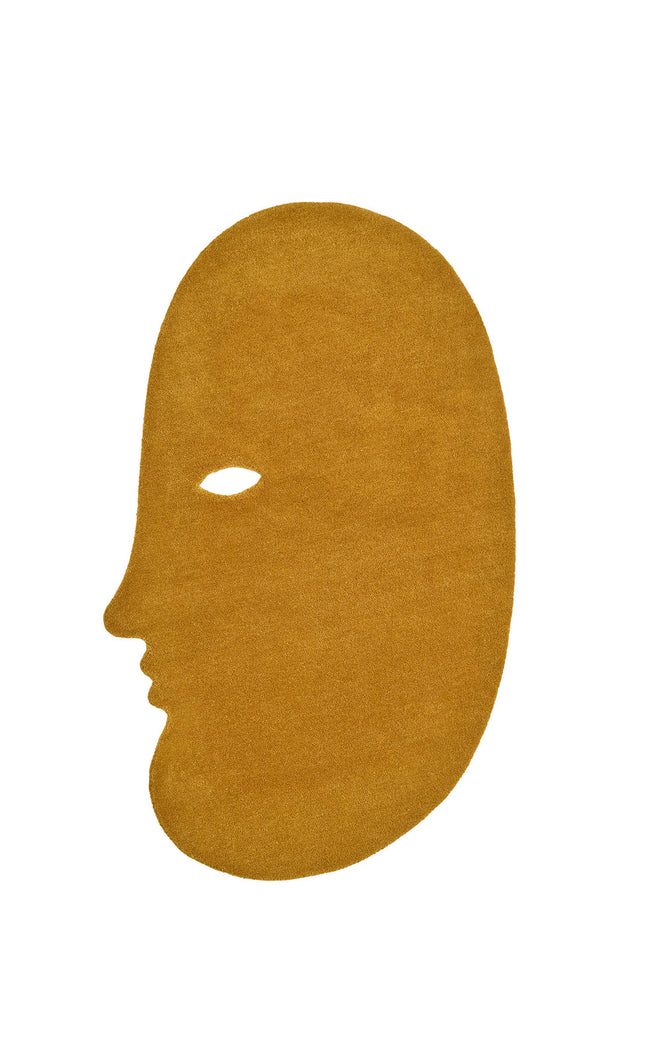 Talk Talk Rug Medium Mustard - 100x140cm