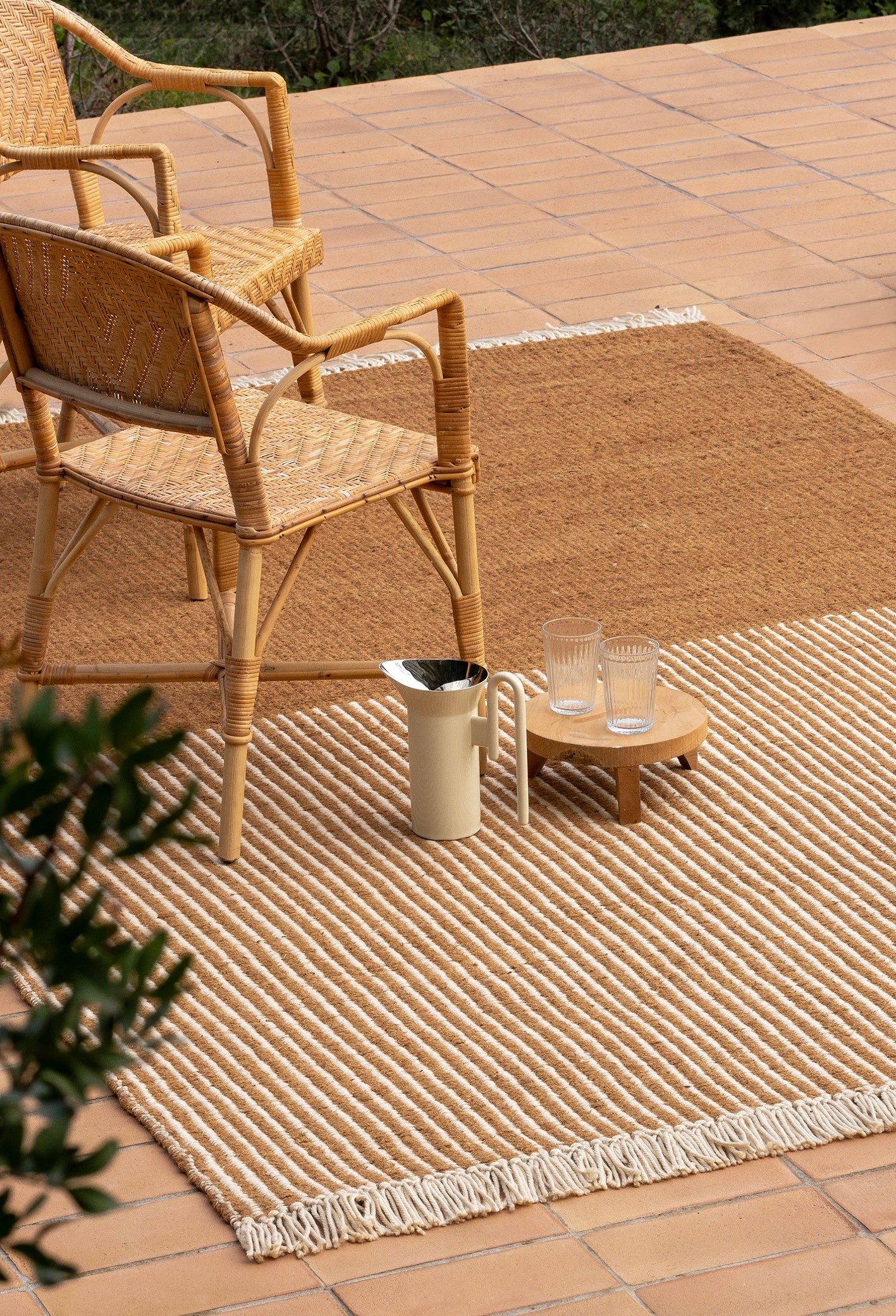 Garden Rug Natural - 200x300cm