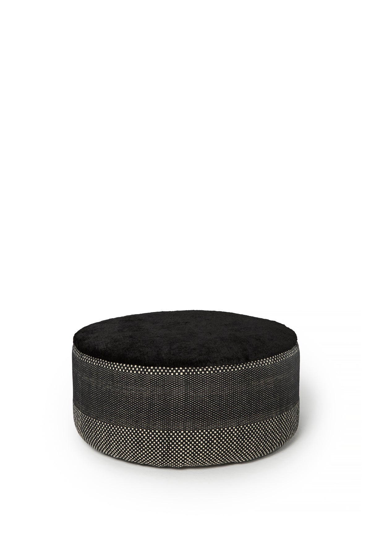 Tres Persian Pouf Negro - L