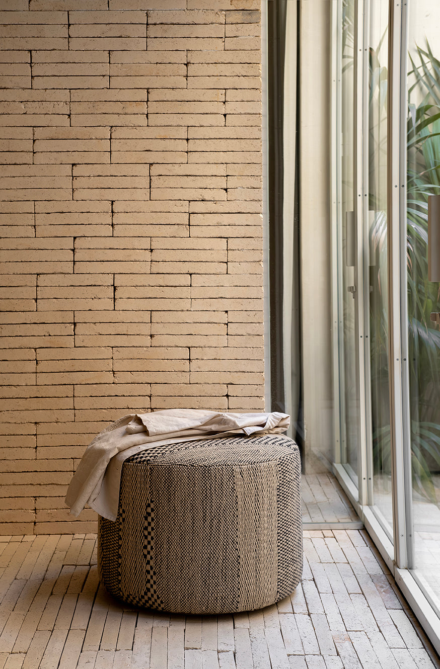 Wabisabi Pouf Bone - M