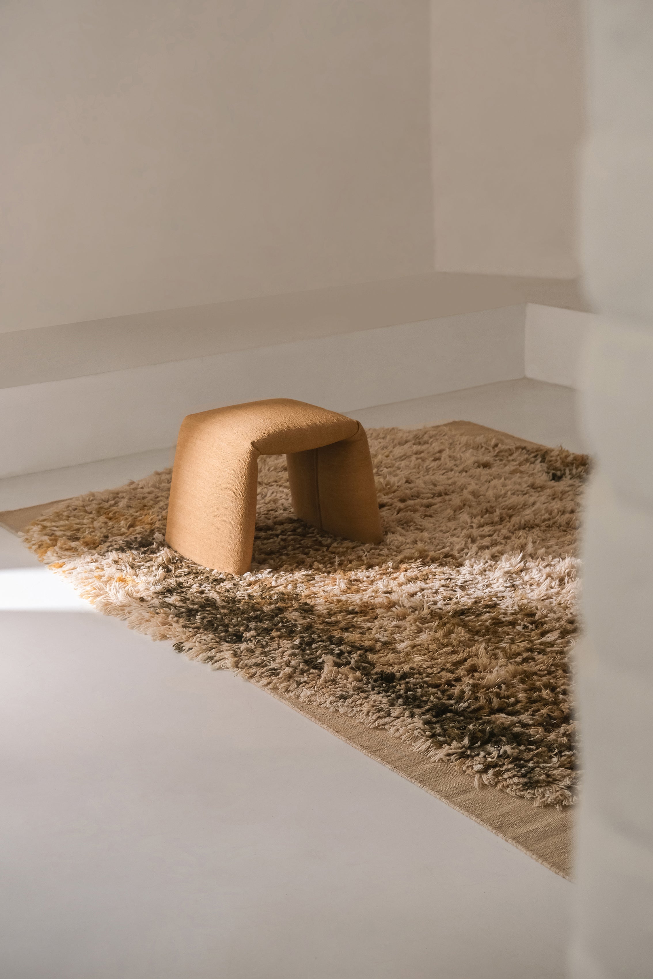 Folded Bench - Small, Caramel