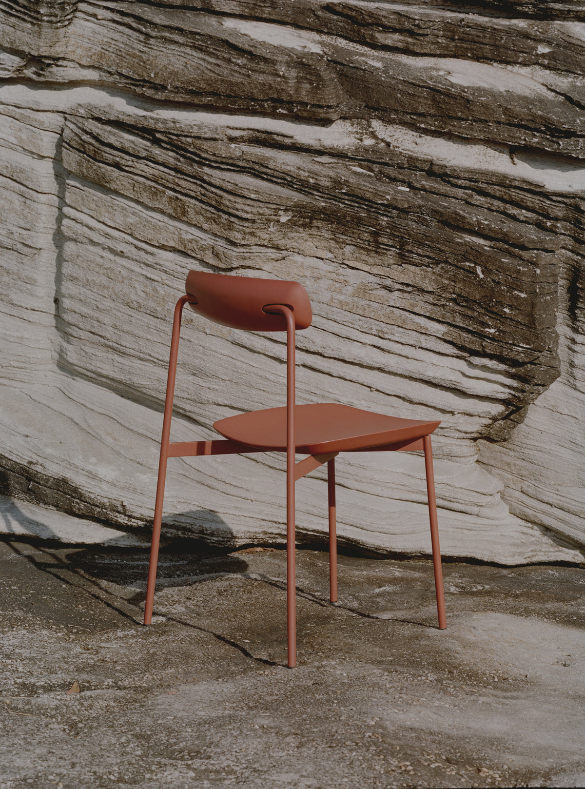 Sia Outdoor Chair - Terra Red