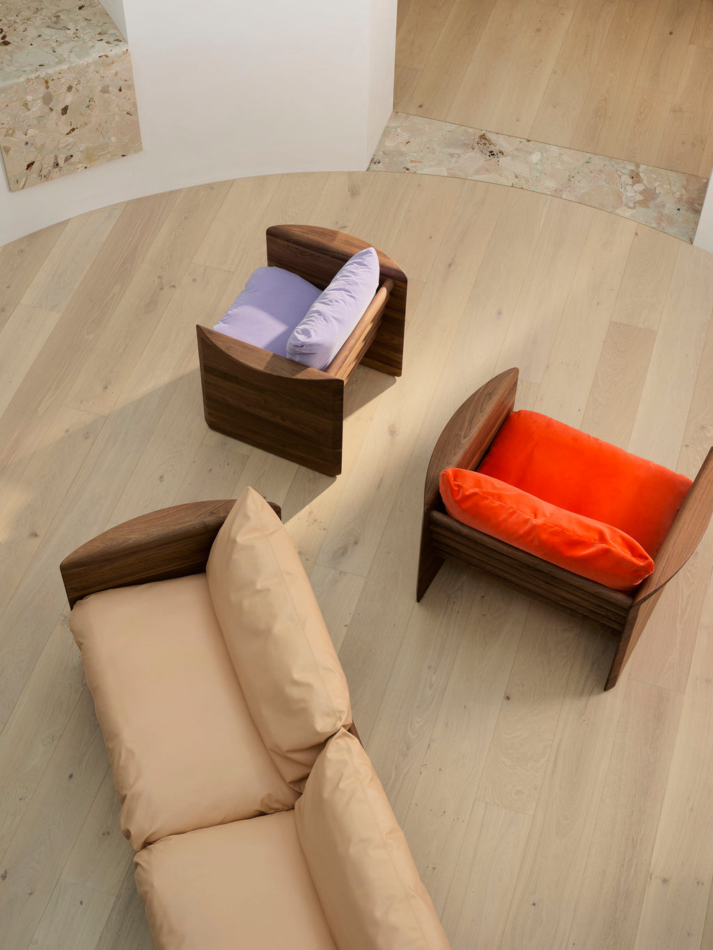 Cove 2 Seat Sofa - Oak