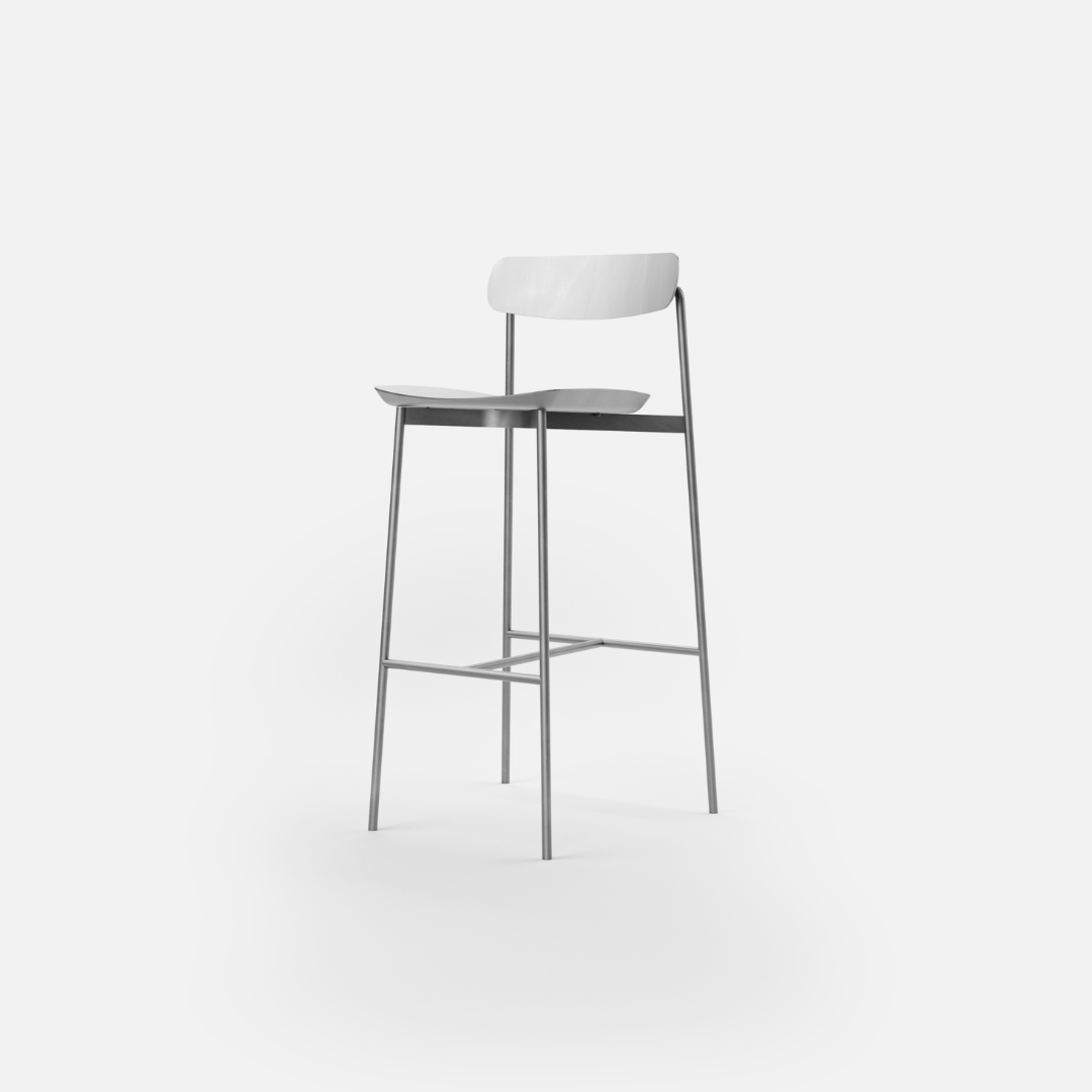 Sia Outdoor 750 Stool - Slate