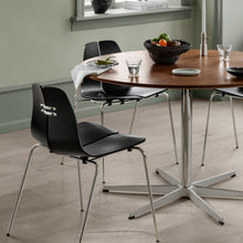 PK3 Chair, Oak/Chrome