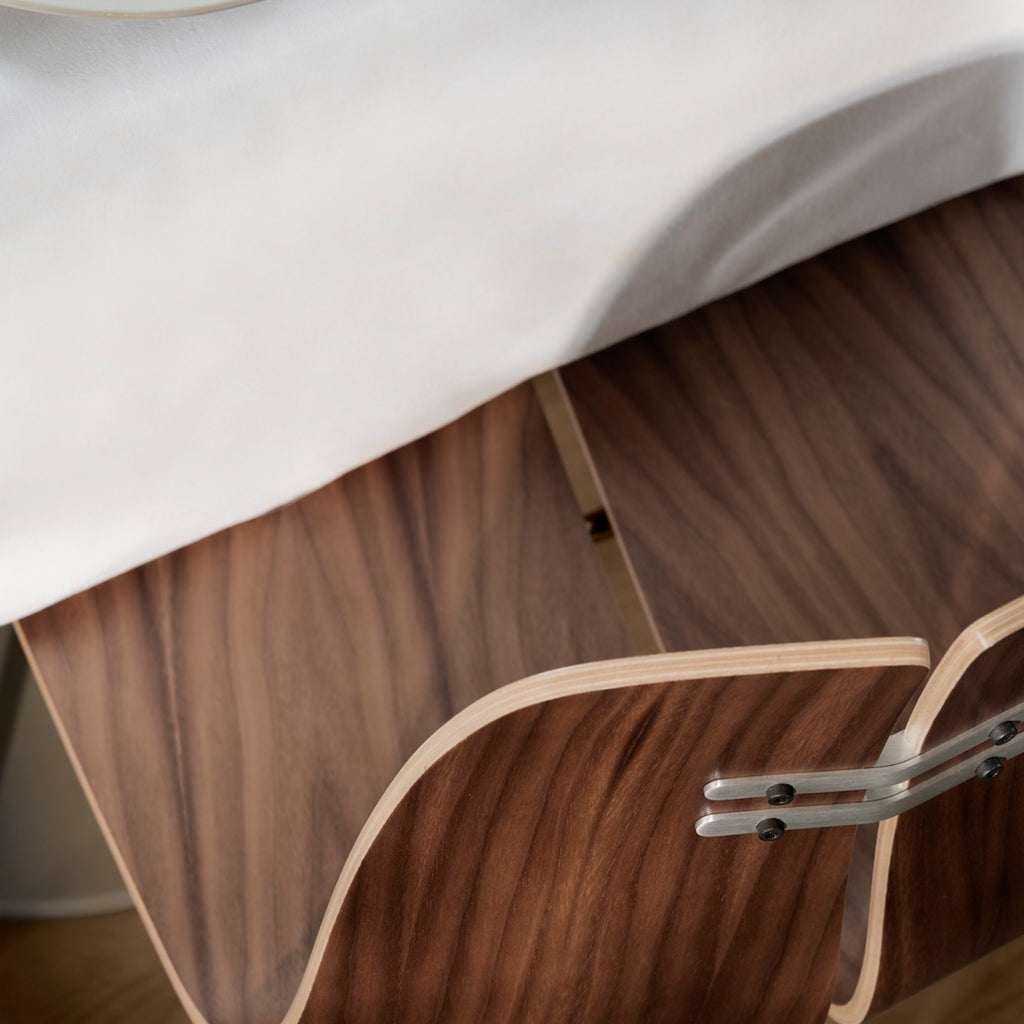 PK3 Chair, Oak/Chrome