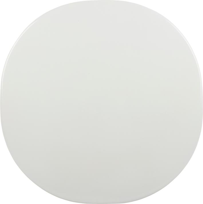 Carmel Bistro Dining Table Clam White