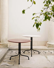 Carmel Bistro Lounge Table Clam White