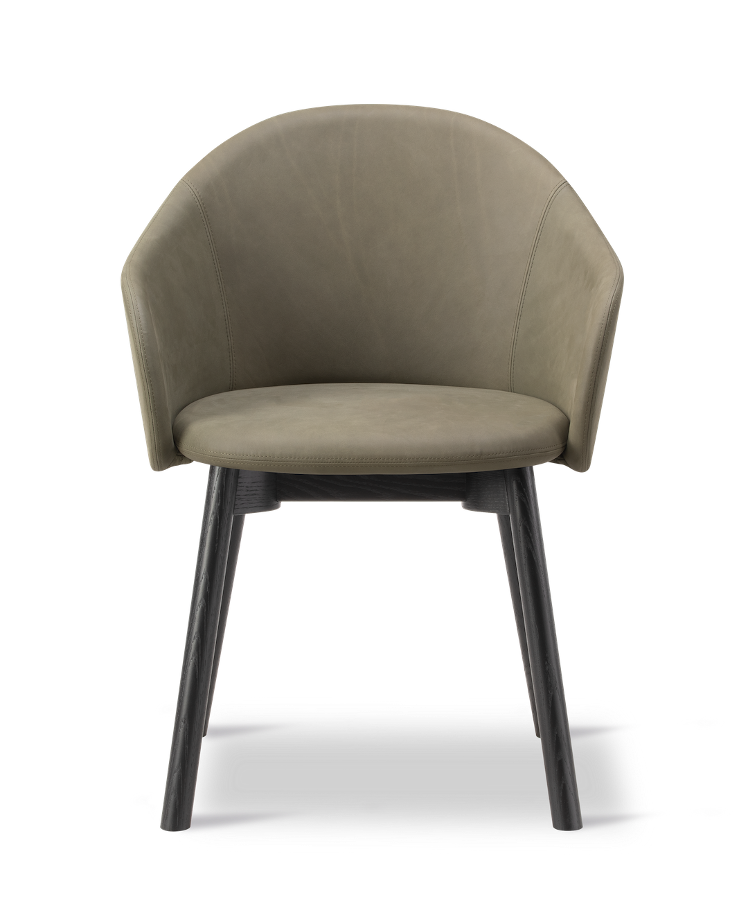 Gomo Armchair Wood Base