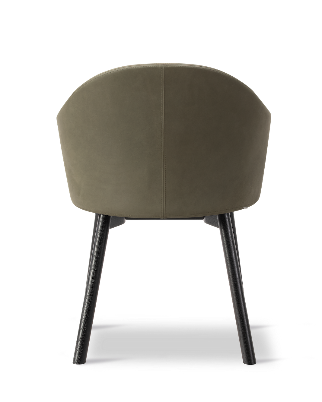 Gomo Armchair Wood Base