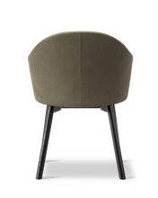 Gomo Armchair Wood Base