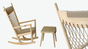 PP124 Rocking chair