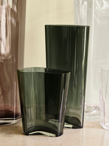 Collect SC38 Glass Vase, Smoked