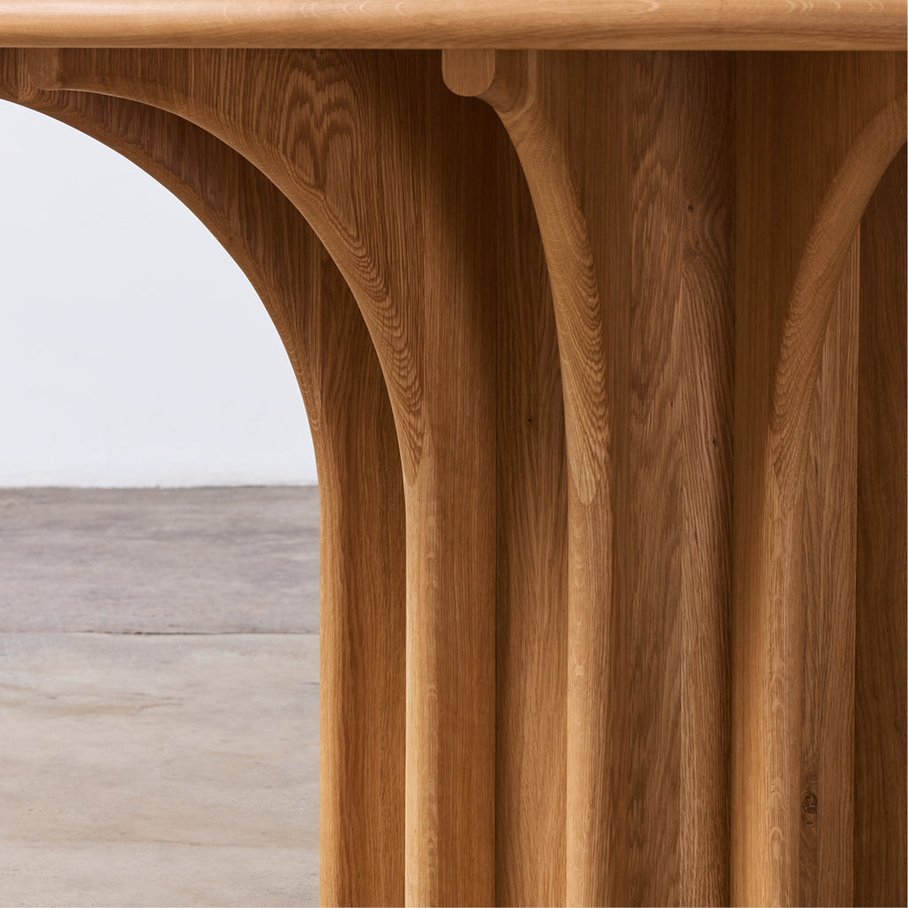 Rib Timber Table
